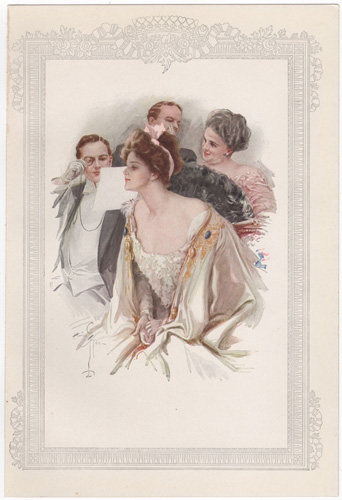 Bachelor Belles by Harrison Fisher (1908)